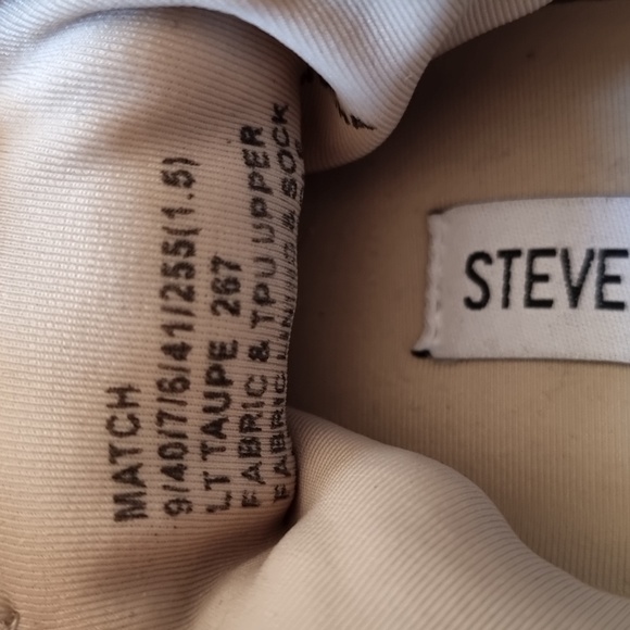 Steve Madden beige shoes - Picture 4 of 6